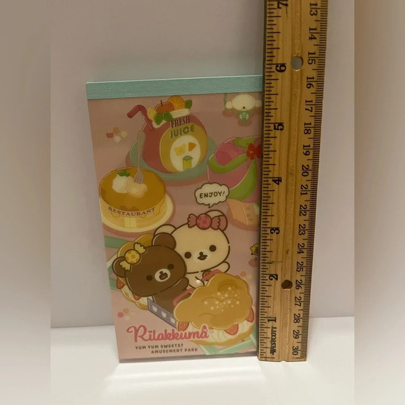 Rilakkuma Amusement Park Dessert Themed Memo Pad - Picture 4 of 7